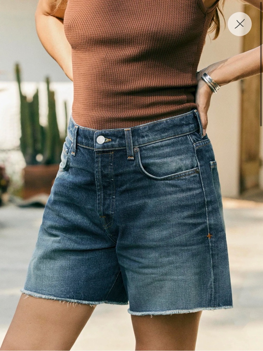 Imogene + Willie Hazel Salina’s Cut off shorts